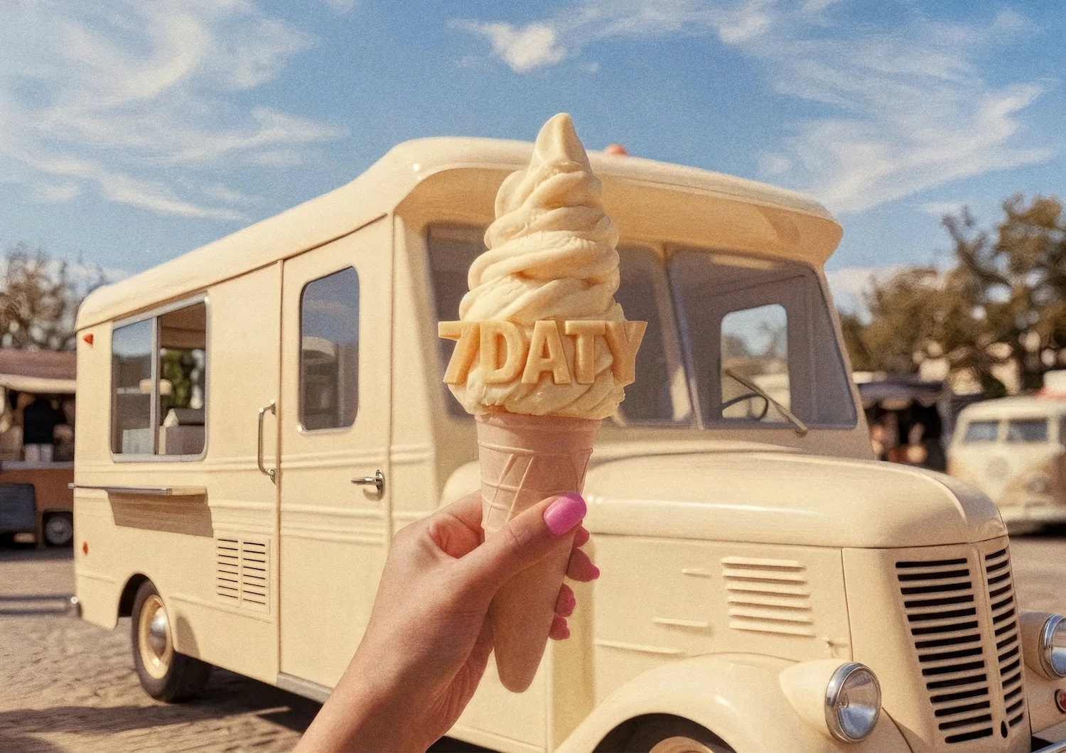 7Daty — visuel camion à glace