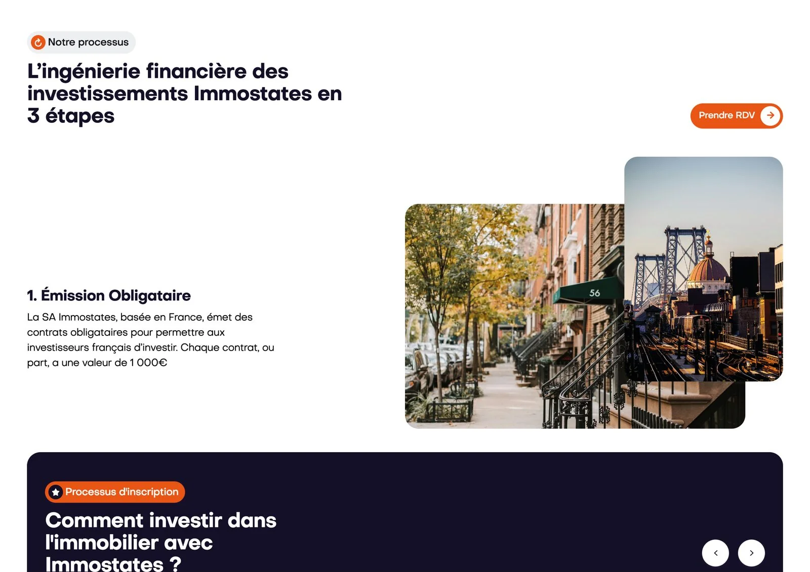 Immostates — ingénierie financière des investissements