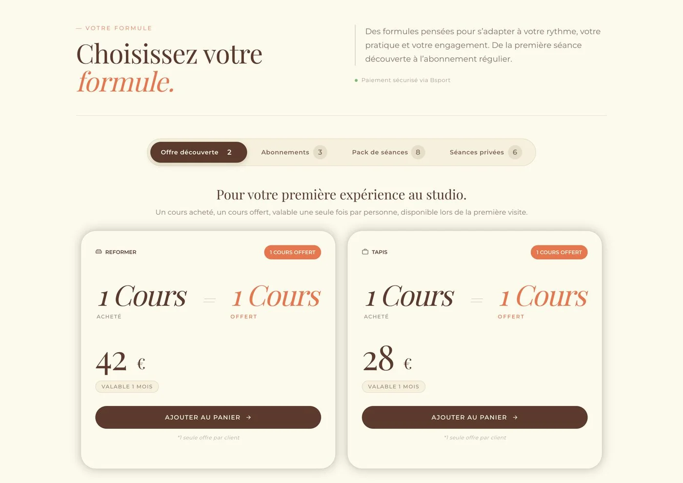 Janet Studio — expérience mobile