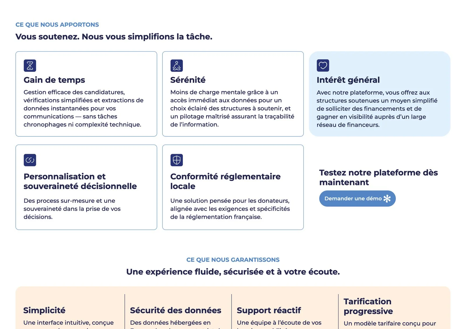 Kastea — bénéfices et garanties de la plateforme