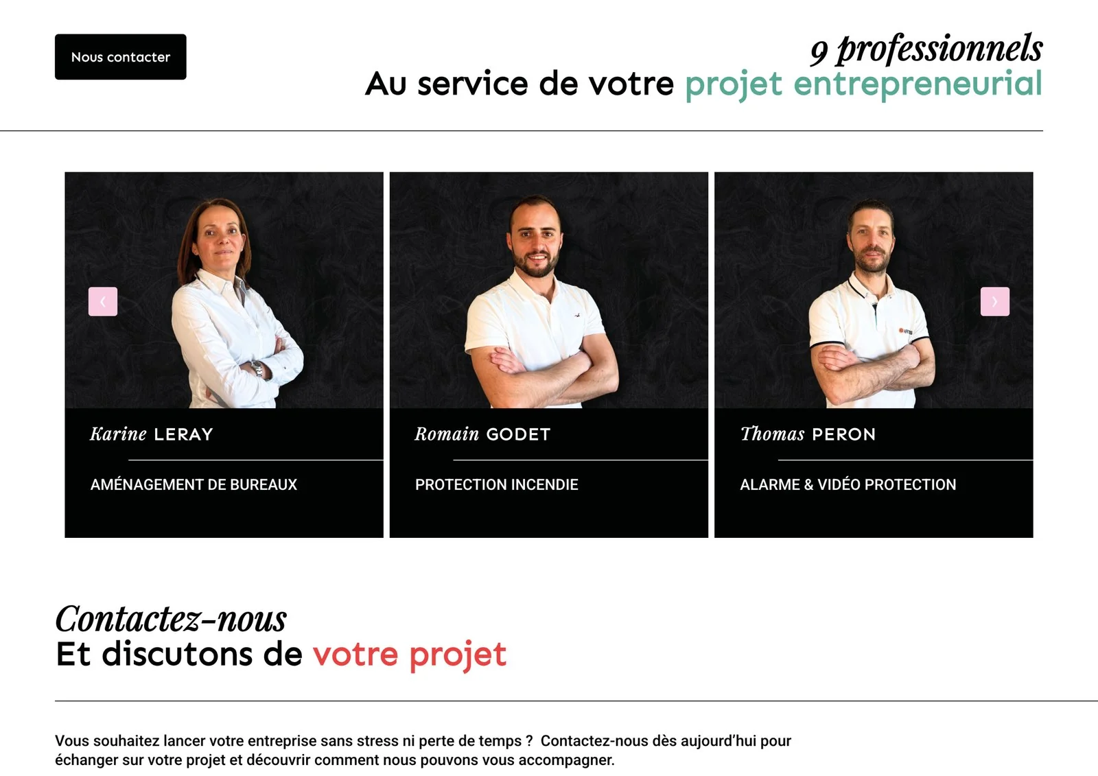 Mes Premiers Partenaires — présentation des membres du collectif
