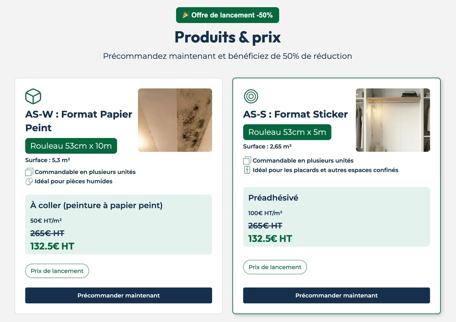 So Sponge — produits et tarifs
